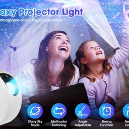 Đèn chiếu sao Galaxy YOTUTUN: 30+ chế độ, nháy theo nhạc, remote, hẹn giờ, dec…