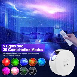 Đèn chiếu sao Galaxy YOTUTUN: 30+ chế độ, nháy theo nhạc, remote, hẹn giờ, dec…