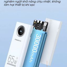 Sạc dự phòng PISEN Pro Digital PowerLap 65W - 30.000mAh (hàng new no box)