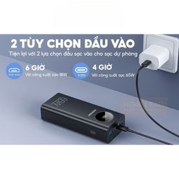Sạc dự phòng NOHON 65W 26800mAH - SẠC SIÊU NHANH, ĐA CỔNG, DUNG LƯỢNG LỚN DÙNG…