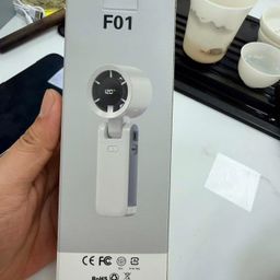 QUẠT CẦM TAY TURBO F01 – ĐIỀU CHỈNH VÔ CẤP, PIN 3000mAh, GẬP GỌN, TẶNG KÈM DÂY…