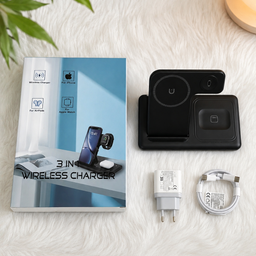 Dock sạc không dây đa năng LUOATIP 3 IN 1 - gọn gàng và tiện lợi (Tặng kèm bộ…