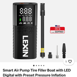 Bơm điện cầm tay thông minh LEXIN P4 (hàng Amazon) - Nhỏ Gọn Và Mạnh Mẽ, Tiện…