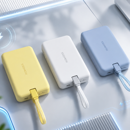 Sạc Dự Phòng ROMOSS 10000mAh 30W MagSafe - Tích hợp cáp C-L , Sẵn màu Xanh - T…