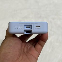 Sạc Dự Phòng ROMOSS 10000mAh 30W MagSafe - Tích hợp cáp C-L ,màu Trắng - NO BOX