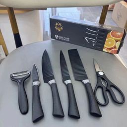 Bộ dao làm bếp 6 món SHARP KNIFE - Đẹp, đủ món, thích hợp làm quà tặng, hàng t…