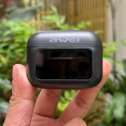 Tai Nghe Bluetooth AWEI T56 ANC Màn Hình Cảm Ứng Màu, Chống Ồn ANC+ENC, Blueto…