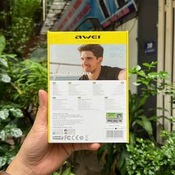 Tai Nghe Bluetooth AWEI T56 ANC Màn Hình Cảm Ứng Màu, Chống Ồn ANC+ENC, Blueto…