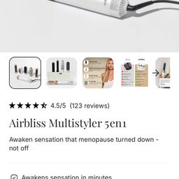 Ord, dự 4/8 trả- Máy Tạo Kiểu Tóc Đa Năng Airbliss Multistyler 5in1 -Tiện lợi,…