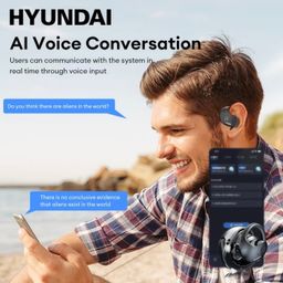 Tai Nghe Open-Ear HYUNDAI HY-T26 Pro - Hỗ trợ dịch thuật Al, đeo êm, pin bền,…