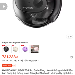 Tai Nghe Open-Ear HYUNDAI HY-T26 Pro - Hỗ trợ dịch thuật Al, đeo êm, pin bền,…
