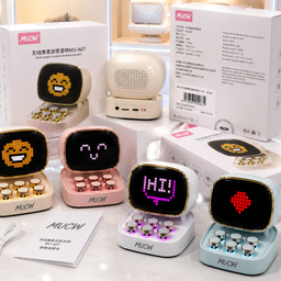 Loa Bluetooth Pixel Art MUCW - Nghe nhạc, Pixel LED, decor cực chất - GIAO RAN…