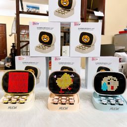 Loa Bluetooth Pixel Art MUCW - Nghe nhạc, Pixel LED, decor cực chất - GIAO RAN…
