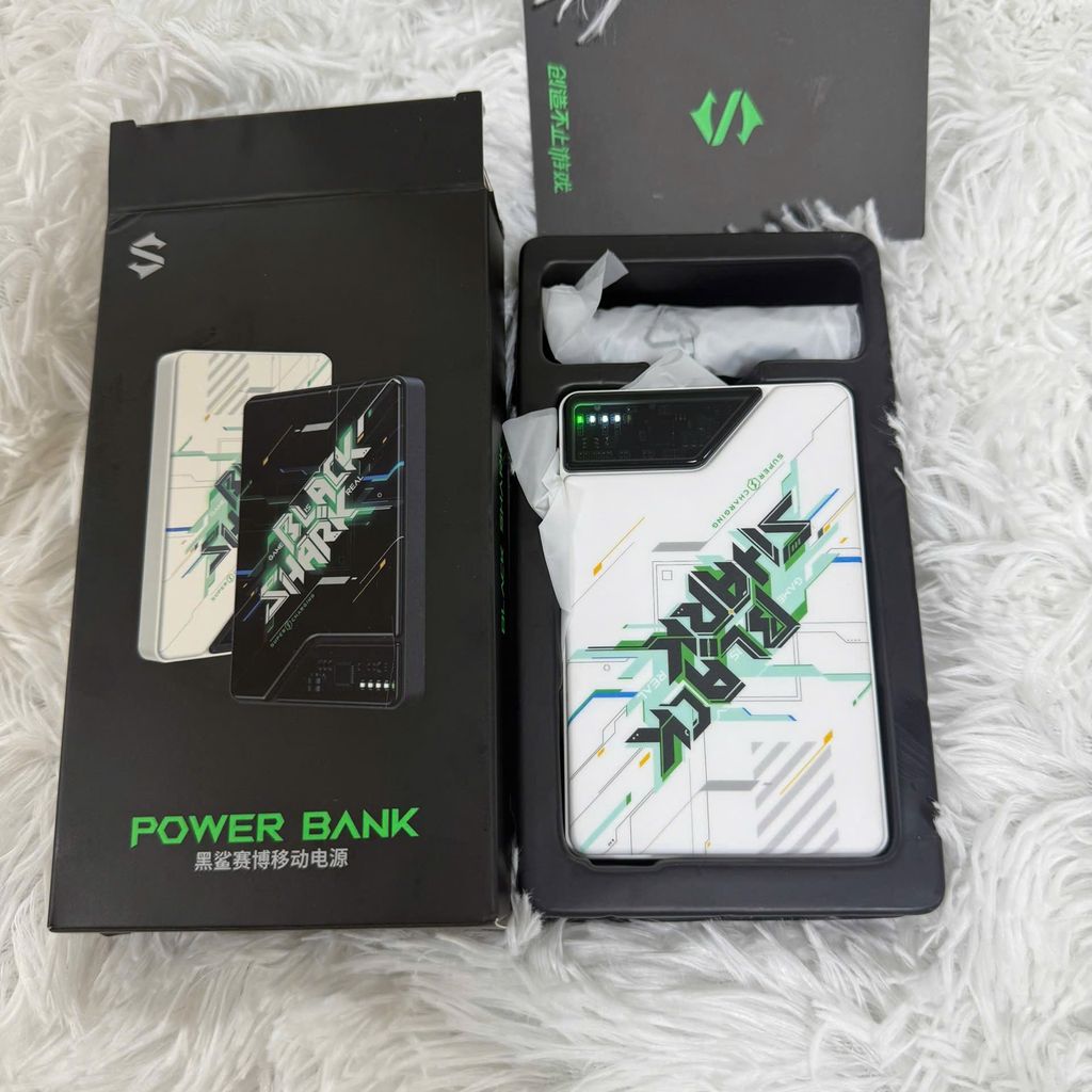 Cách sử dụng Sạc Dự Phòng Black Shark Cyberpunk 10.000mAh- Sạc nhanh 22.5W, random TRẮNG - ĐEN Hướng dẫn thao tác sử dụng và trải nghiệm thực tế Sạc Dự Phòng Black Shark Cyberpunk 10.000mAh- Sạc nhanh 22.5W, random TRẮNG - ĐEN