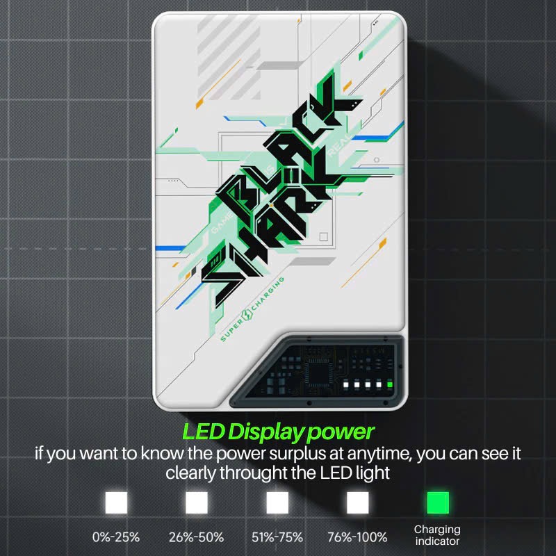 Tính năng Sạc Dự Phòng Black Shark Cyberpunk 10.000mAh- Sạc nhanh 22.5W, random TRẮNG - ĐEN Chi tiết tính năng nổi bật và chất liệu bền bỉ của Sạc Dự Phòng Black Shark Cyberpunk 10.000mAh- Sạc nhanh 22.5W, random TRẮNG - ĐEN