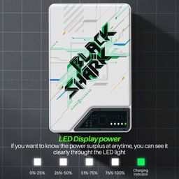Sạc Dự Phòng Black Shark Cyberpunk 10.000mAh- Sạc nhanh 22.5W, random TRẮNG -…