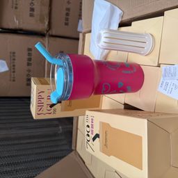 Ly Giữ Nhiệt Tomaworute Sippy Cup 700ml - Inox SUS 316, Sắc Hồng Rực Rỡ, Có Lõ…