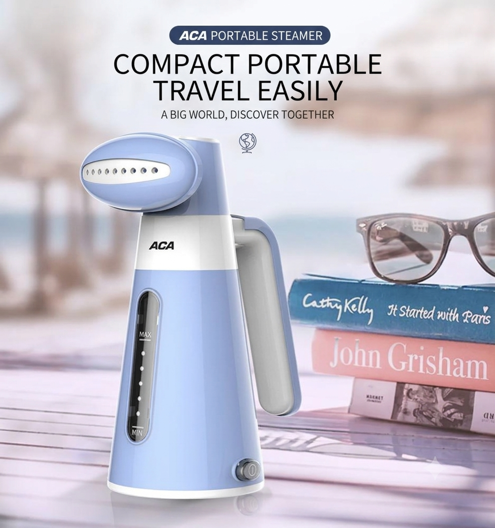 Bàn Ủi Hơi Nước Cầm Tay ACA Siêu Nhẹ Nhỏ Gọn Công Suất 600W thực tế Bàn Ủi Hơi Nước Cầm Tay ACA Siêu Nhẹ Nhỏ Gọn Công Suất 600W - Góc chụp chi tiết thực tế 9