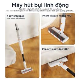 Máy Hút Bụi Lau Sàn JONR ED20 Pro - Lực hút 17.000Pa, khô ướt linh hoạt, nhẹ tay