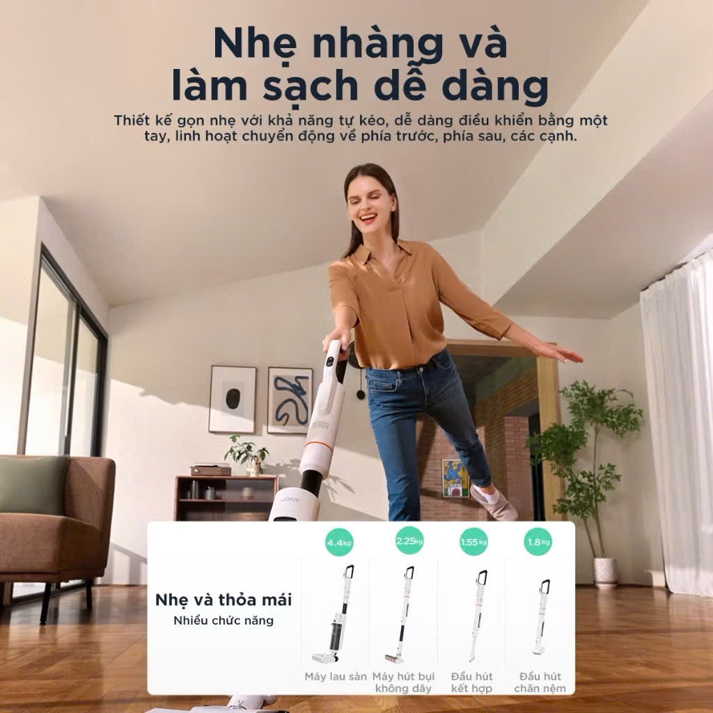 Cách sử dụng Máy Hút Bụi Lau Sàn JONR ED20 Pro Lực Hút 17000Pa Khô Ướt Linh Hoạt Nhẹ Tay Hướng dẫn thao tác sử dụng và trải nghiệm thực tế Máy Hút Bụi Lau Sàn JONR ED20 Pro Lực Hút 17000Pa Khô Ướt Linh Hoạt Nhẹ Tay
