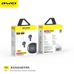 Tai Nghe Bluetooth AWEI T87 – Âm Thanh Hi-Fi, Độ Trễ Thấp Cho Game Thủ (random)