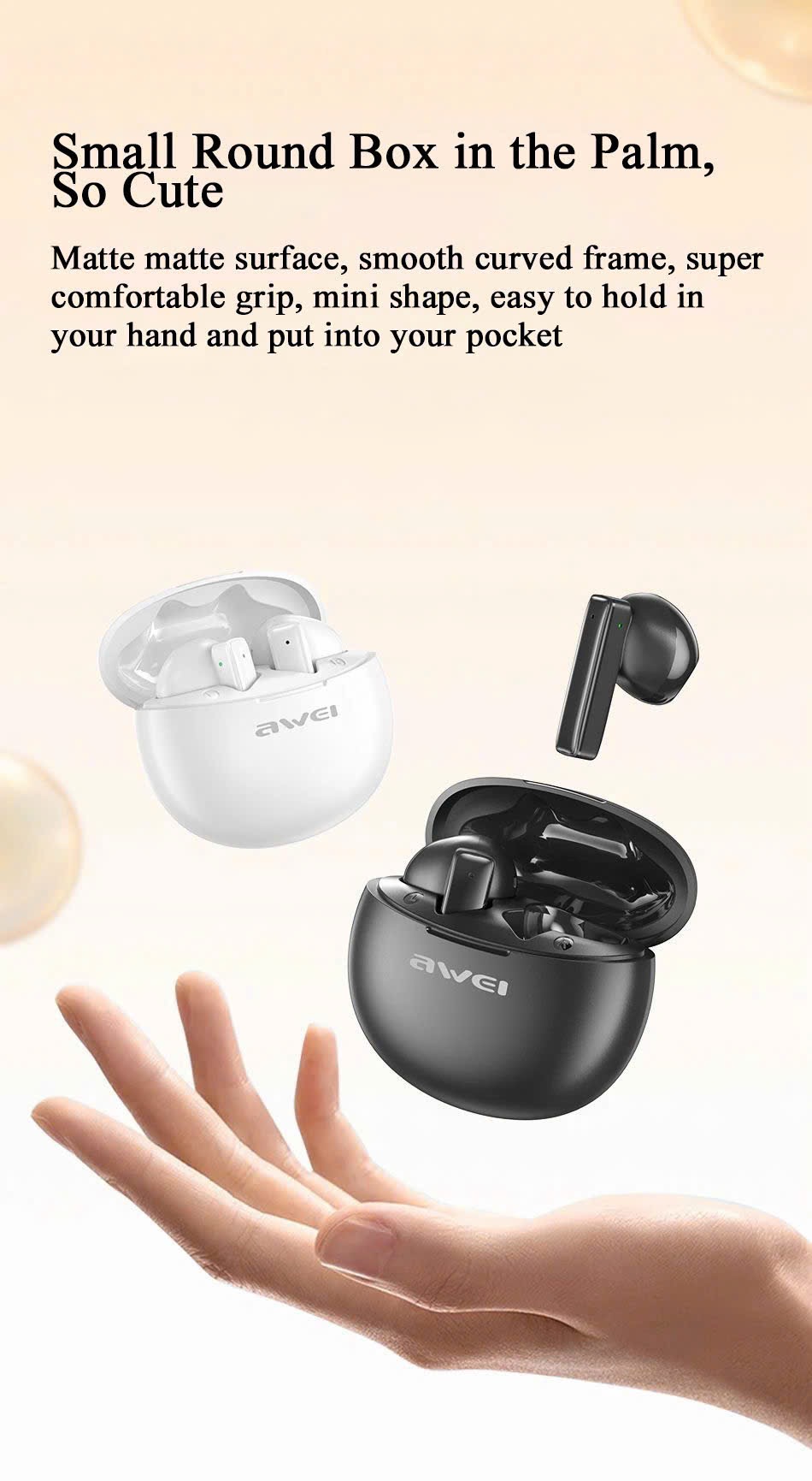 Tính năng Tai Nghe Bluetooth AWEI T87 Âm Thanh Hi-Fi Độ Trễ Thấp Cho Game Thủ Chi tiết tính năng nổi bật và chất liệu bền bỉ của Tai Nghe Bluetooth AWEI T87 Âm Thanh Hi-Fi Độ Trễ Thấp Cho Game Thủ