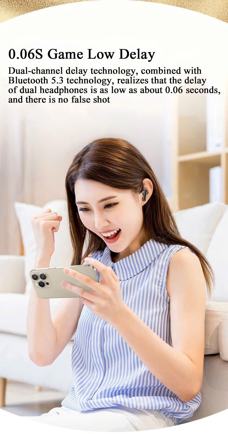Tai Nghe Bluetooth AWEI T87 Âm Thanh Hi-Fi Độ Trễ Thấp Cho Game Thủ thực tế Tai Nghe Bluetooth AWEI T87 Âm Thanh Hi-Fi Độ Trễ Thấp Cho Game Thủ - Góc chụp chi tiết thực tế 10