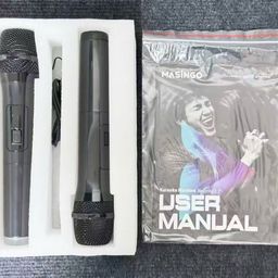 Loa Karaoke Masingo Bicanto C7 20W Kèm 2 Micro Không Dây, Đèn LED RGB