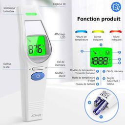Hàng ord, Dự 7/11 Giao - Nhiệt kế hồng ngoại XDHOPE - tặng kèm túi vải (hàng A…