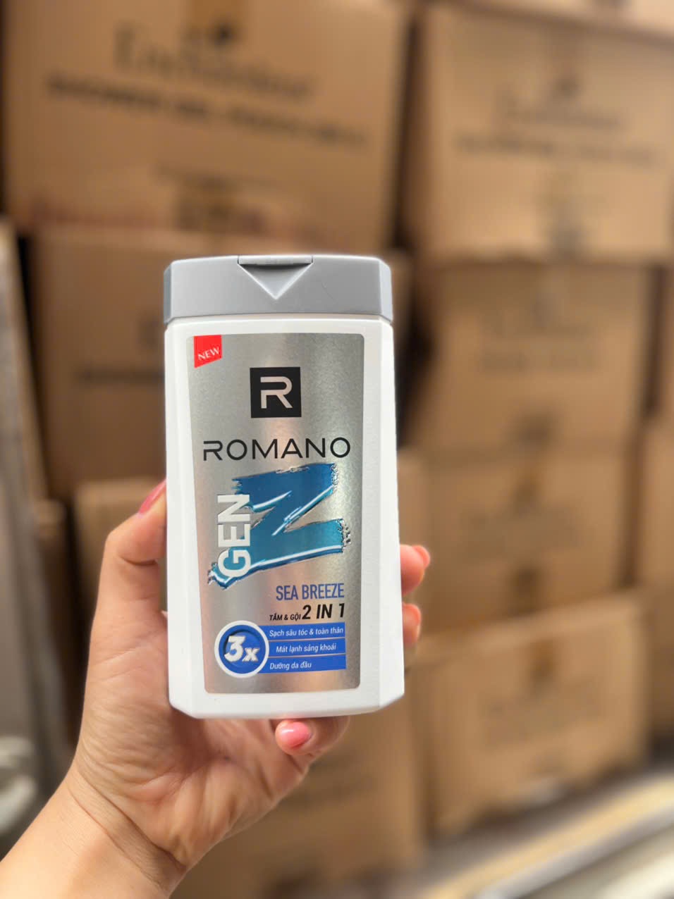 Romano 2in1 tắm gội Gen Z