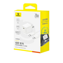Củ Sạc Nhanh Baseus Palm 1C 20W (For iPhone/iPad/Samsung/Google Pixel)