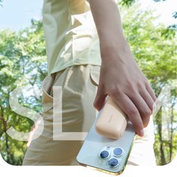 Quạt Cầm Tay AECOOLY Pocket 01 mirror (3500rpm, 3 Speed Settings, Foldable & C…