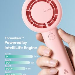 Quạt Cầm Tay AECOOLY Halo 01 Pro Portable Fan 4500mAh (6000rpm, 5 Speed Settin…