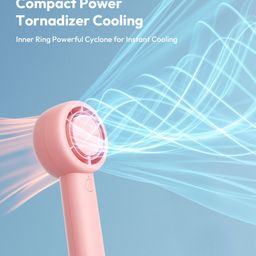 Quạt Cầm Tay AECOOLY Halo 01 Pro Portable Fan 4500mAh (6000rpm, 5 Speed Settin…