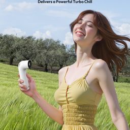 Quạt Cầm Tay AECOOLY Aero 3500mAh (15H, 5 Speed Settings, LED Digital Display,…