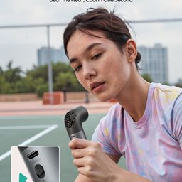 Quạt Cầm Tay AECOOLY Aero Pro (3500mAh, 14H, 6 Speed Settings, LED Digital Dis…
