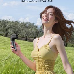 Quạt Cầm Tay AECOOLY Aero Pro (3500mAh, 14H, 6 Speed Settings, LED Digital Dis…