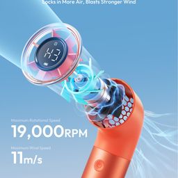 Quạt Cầm Tay AECOOLY Aero Ultra (4500mAh, 15.7H, 7 Speed Settings, LED Digital…