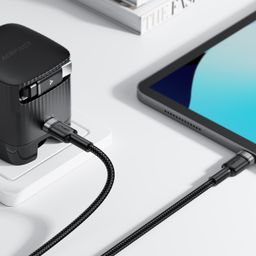 Cáp Sạc Dữ Liệu ACEFAST C22-03 USB-C Sang USB-C Hợp Kim Nhôm Bền Bỉ Tiện Lợi