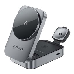 Đế sạc không dây để bàn ACEFAST E22 3 trong 1 có thể gập lại