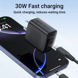 Củ Sạc Nhanh ACEFAST A101 Công Nghệ GaN PD 30W 1 Cổng USB-C Sạc Ổn Định Bền Bỉ…