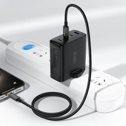 Cáp Sạc Nhanh ACEFAST C23-03 USB-C to USB-C 1.2m – Công Suất 60W, Tự Ngắt Thôn…