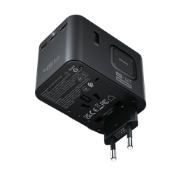 Củ Sạc Du Lịch Quốc Tế ACEFAST Z8 PD 45W GaN – 3 USB-C + 2 USB-A Đa Năng