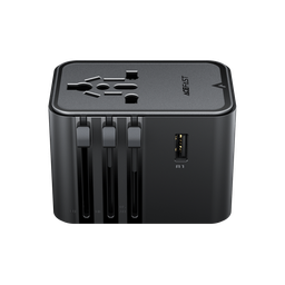 Củ Sạc Du Lịch Quốc Tế ACEFAST Z8 PD 45W GaN – 3 USB-C + 2 USB-A Đa Năng