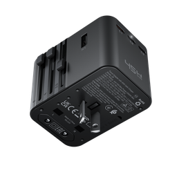 Củ Sạc Du Lịch Quốc Tế ACEFAST Z8 PD 45W GaN – 3 USB-C + 2 USB-A Đa Năng