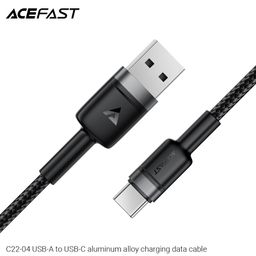 Cáp Sạc Nhanh ACEFAST C22-04 USB-A Sang Type C Dài 1.2m Dây Dù Bền Bỉ 3A
