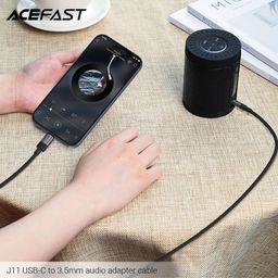 Cáp Chuyển Đổi Âm Thanh ACEFAST J11 USB-C Sang Jack 3.5mm Truyền Âm Thanh Hi-F…