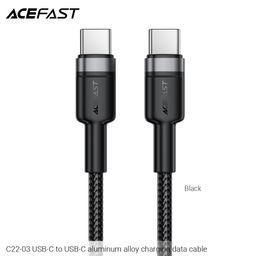 Cáp Sạc & Truyền Dữ Liệu ACEFAST C22-03 USB-C sang USB-C Dài 1.2m – Bọc Dù, Đầ…