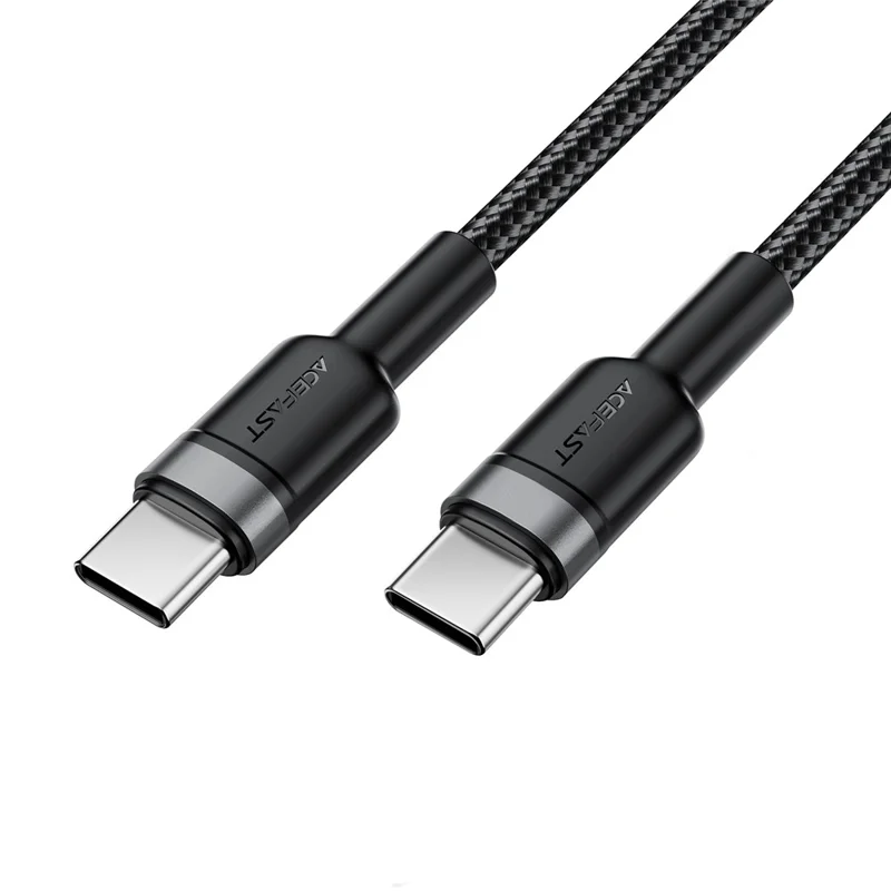 Cáp Sạc & Truyền Dữ Liệu ACEFAST C22-03 USB-C sang USB-C Dài 1.2m – Bọc Dù, Đầ…