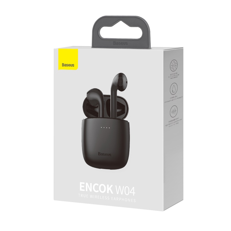 Tai Nghe Bluetooth Baseus Encok True Wireless Earphones W04 TWS Gen 2 Wireless…